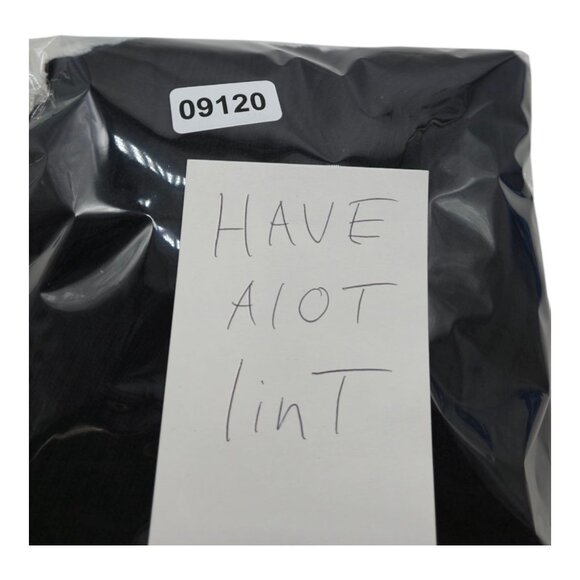 Ll.bean Sweater Men XL Black Cashmere Preppy Cable Knit Grandpa Core Fishermans - Picture 7 of 7